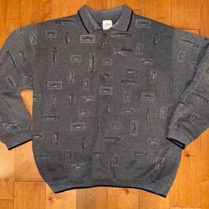 Vintage Alaska Henley